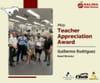 Guillermo Rodrigues is May's Teacher Appreciation Award Winner