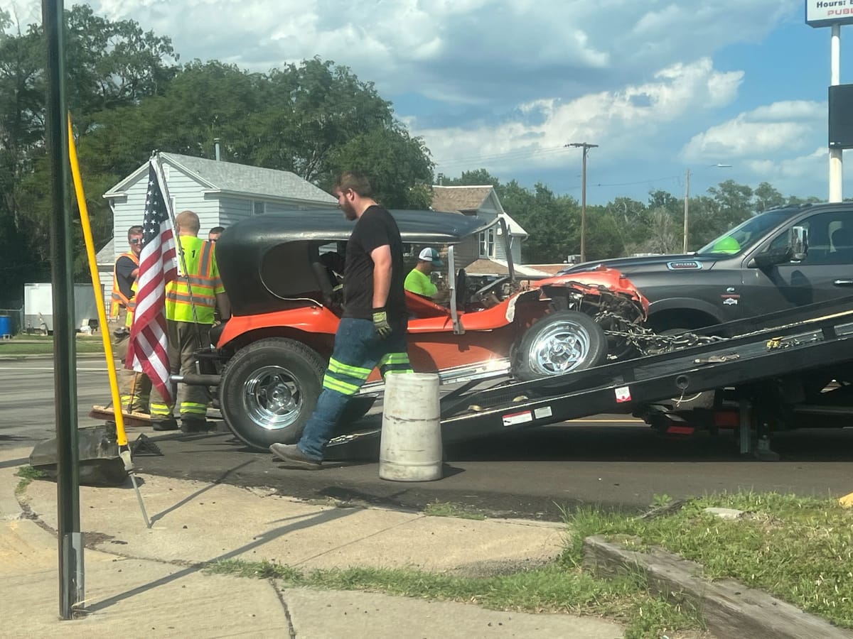 Vehicle Accident In Central Salina