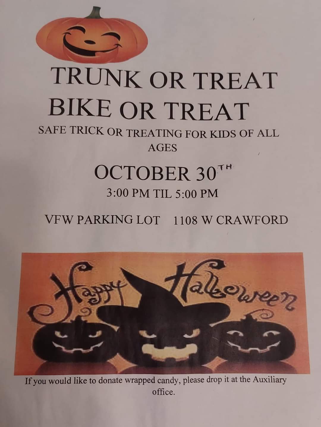 Vfw Trunk-or-treat