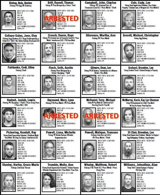 Saline County Most Wanted Update