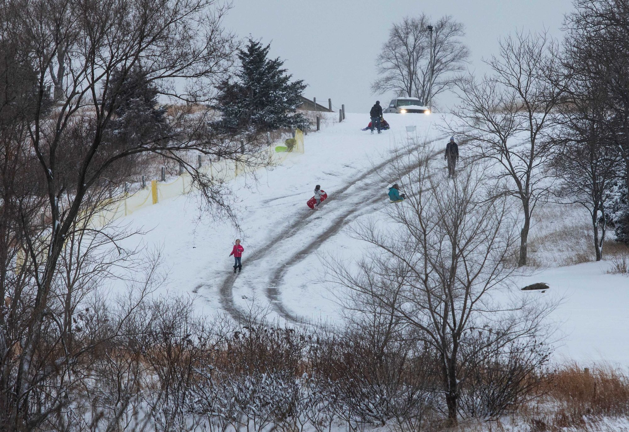 Snow In Salina (Photo Gallery)