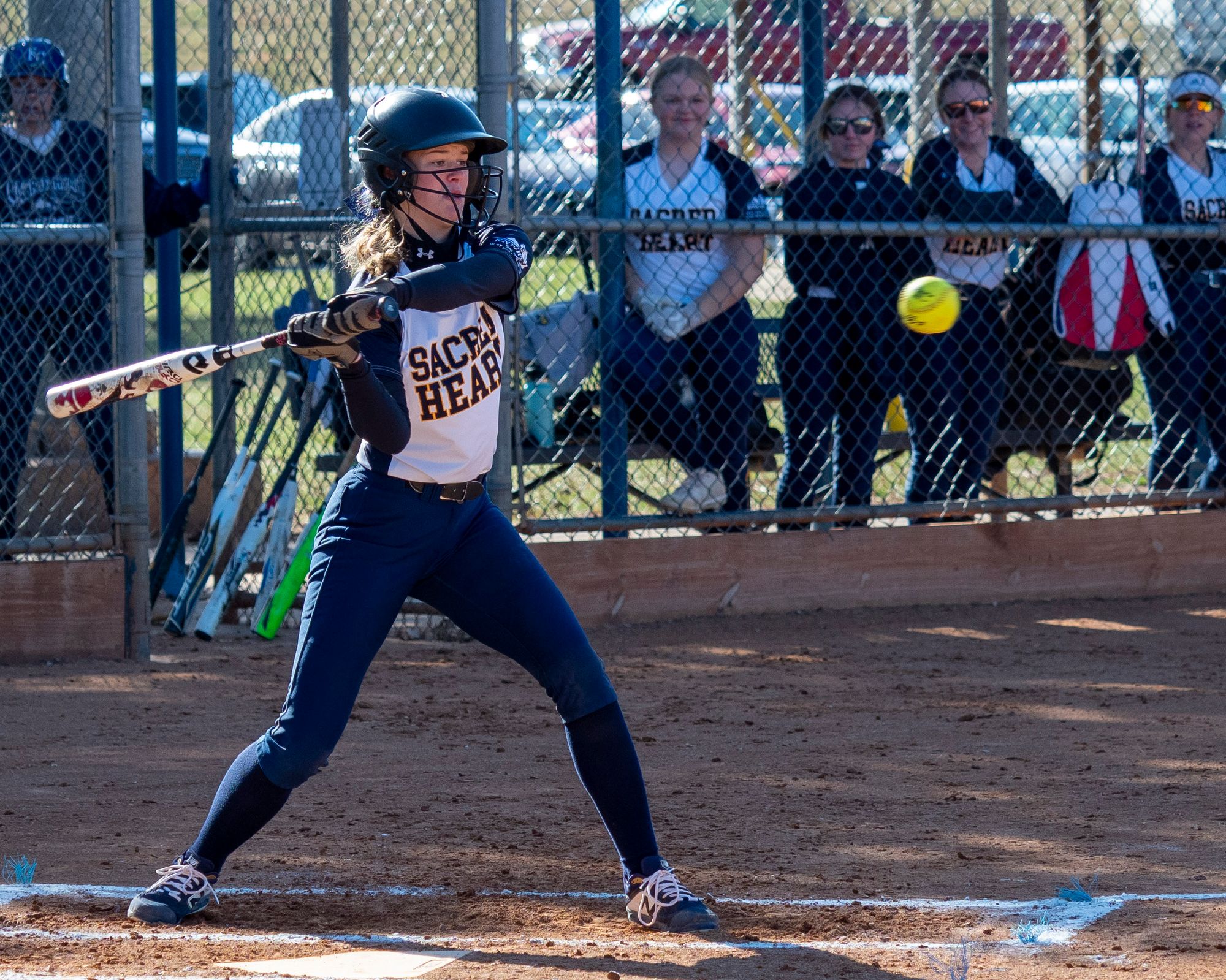 Sacred Heart Opens Softball Season with Sweep of Sedgwick (Photo Gallery)