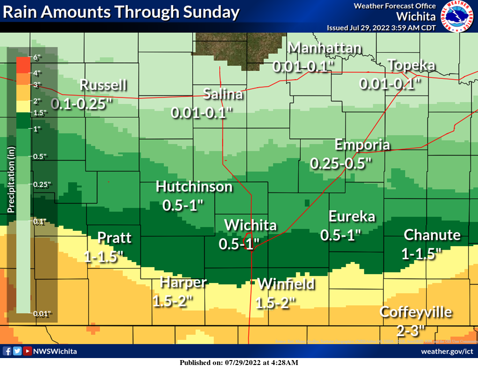 Weekend Rain Forecast