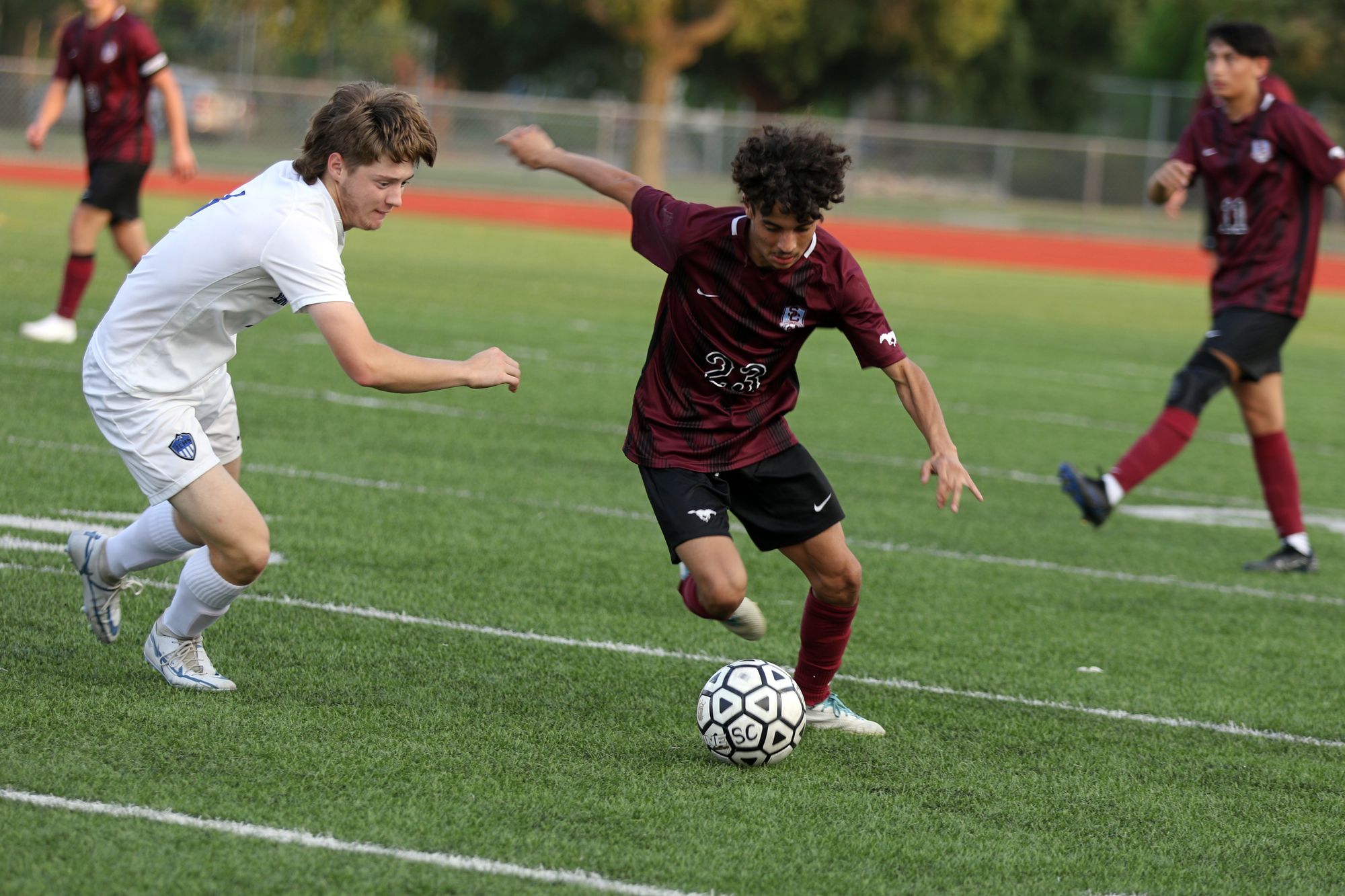 Salina Central Mustangs Soccer vs Junction City Blue Jays (Photo Gallery)