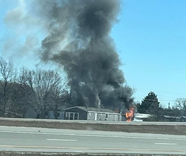 SFD Works Mobile Home Fire in South Salina
