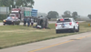 Rollover Accident On I-135 near Lindsborg