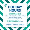 YMCA Christmas Hours