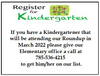 SES Kindergarten Roundup