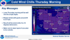 Wind Chill Forecast Thursday Morning: -6