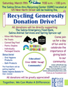 Spring Recycling Generosity Donation Drive