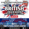 The British Invasion – Live on Stage Rocks Tony's Pizza Events Center on May 5