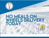 No Meals on Wheels delivery today due to snow