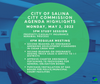 City Meeting Agenda for May 2