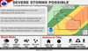 Severe Storms Possible Monday & Tuesday