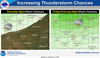 Increasing Thunderstorm Chances