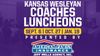 The Kansas Wesleyan Coaches Luncheon Series Returns on September 6