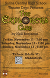 Central High School Theatre Presents Nell Benjamin’s comedy The Explorers Club
