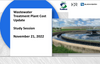 Wastewater Treatment Plant Cost Update