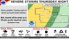 Update: Severe Storms Thursday Night