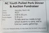 Pulled Pork Dinner to Benefit Youth Group