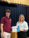 Student Receives Eagle U Scholarship