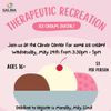 Therapeutic Recreation Ice Cream Social