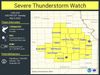 UPDATE: Thunderstorm Warning Expires, Thunderstorm Watch Continues