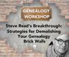 Steve Read Geneology Presentation