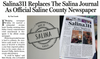 EDITORIAL: Replacing The Salina Journal As Official County Newspaper