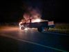 Vehicle Fire Engulfs 1990 Ford F150 Near Assaria Rd & Old 81 Hwy Intersection