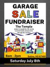 The Temple Hosting Garage Sale