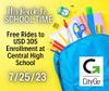Free CityGo Rides for Families Attending USD 305 Enrollment & Back to School Fair