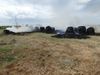 Hay Bales Catch Fire in Mishap in Western Saline County