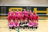 Salina South Volleyball goes Pink Out for Cancer Awareness