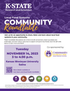 Community Roundtable on Local Food Systems Set for November 14th