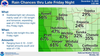 Chance For Rain Tonight Through Friday