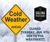 Salina Emergency Aid Food Bank Weather Announcement