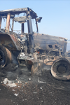 Tractor and Baler Fire on West Armstrong Road Results in Significant Loss