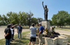 Statue of Liberty Replica in Oakdale Park Set for Restoration