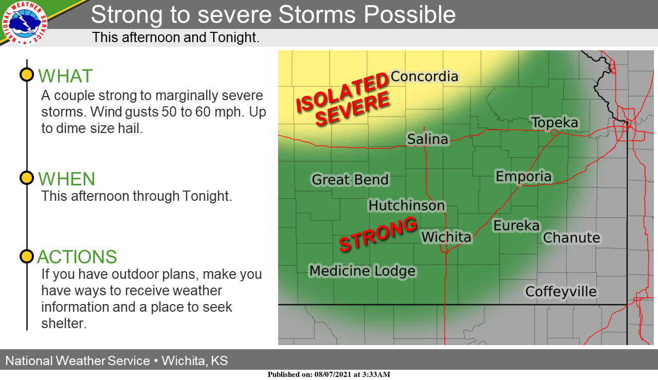 Severe Storms Possible Tonight