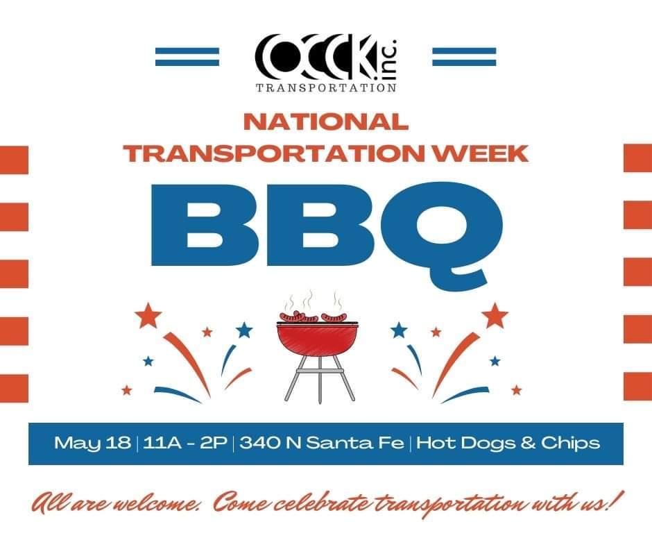 OCCK Transportation to Celebrate National Transportation Week