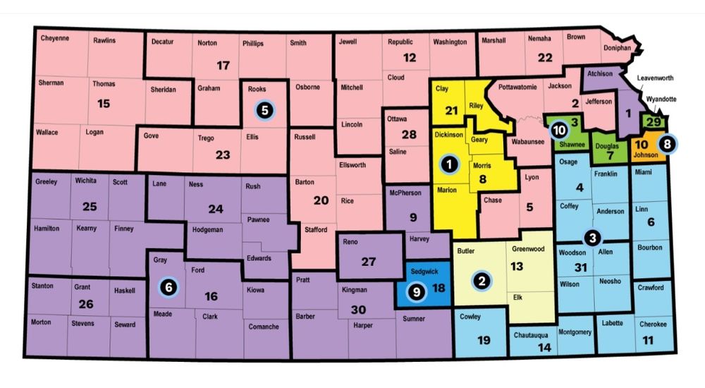 Kansas District Courts in 40 Counties to begin Operating on New Case