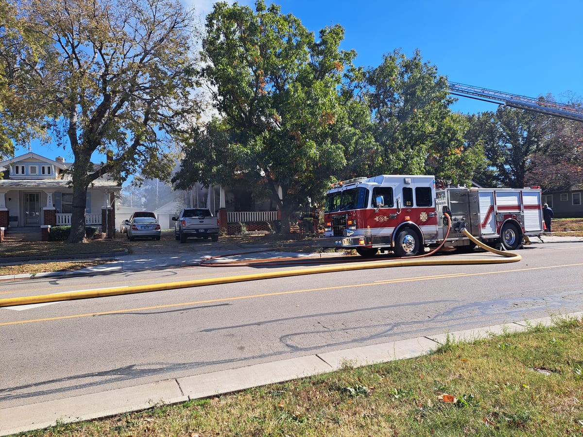 VIDEO UPDATE: Residential Fire In Central Salina