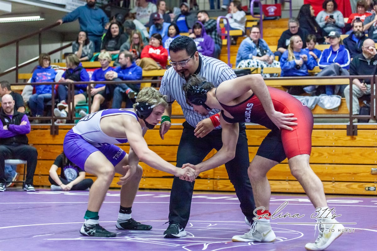 KSHSAA 3-2-1A Regional Wrestling Tournament (Photo Gallery)