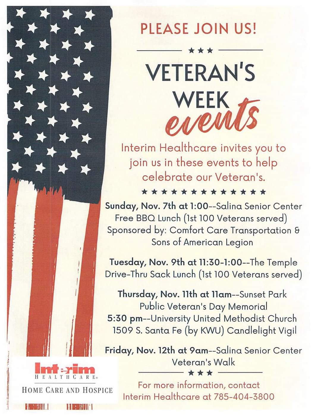 Veterans Week Events