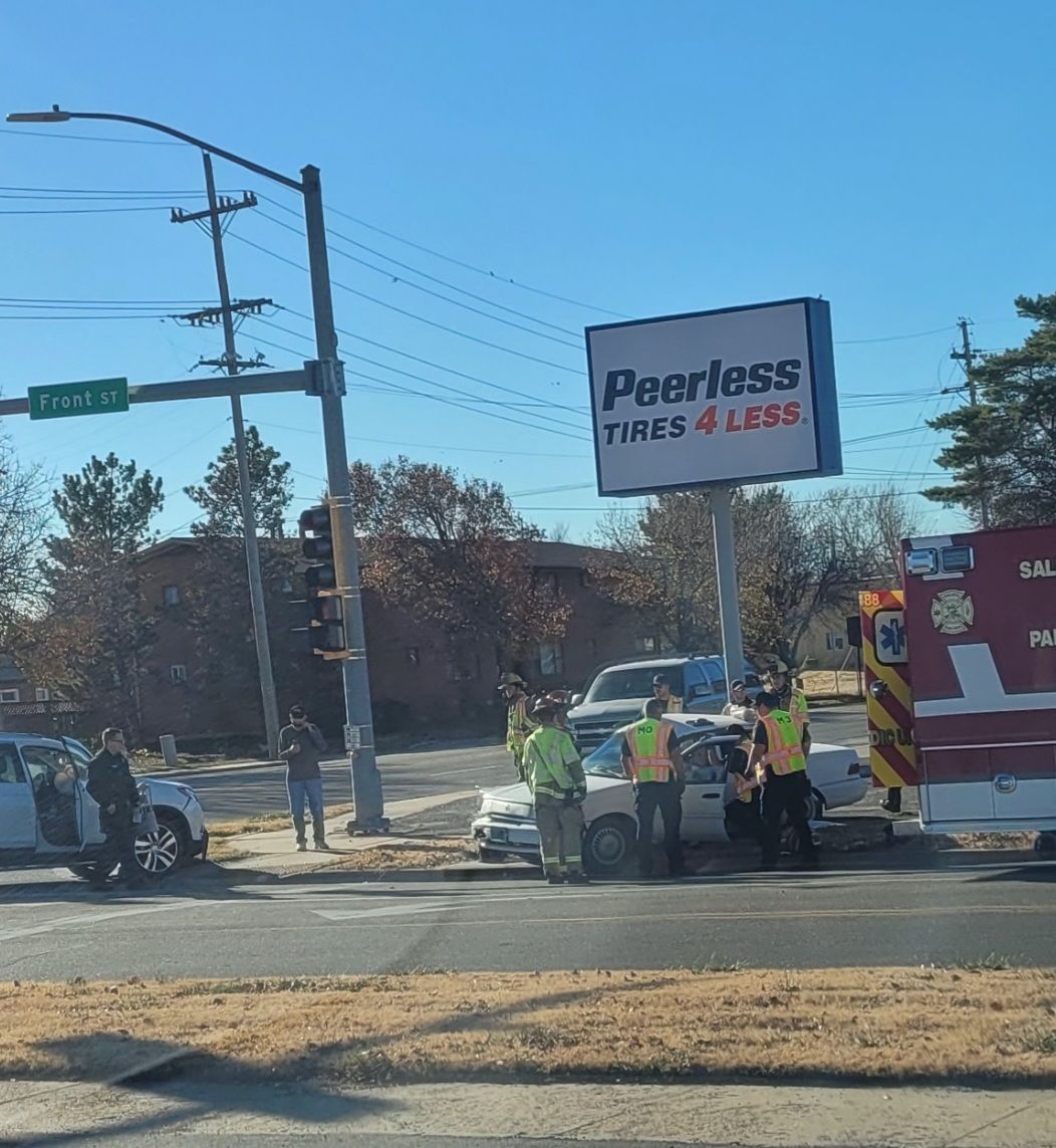TwoVehicle Crash At Crawford & Front