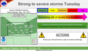 Severe Storms Possible Tomorrow