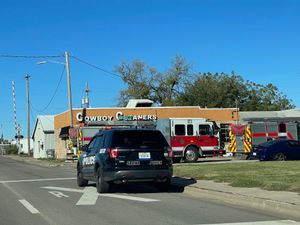 Alert: Fire At Cowboy Cleaners