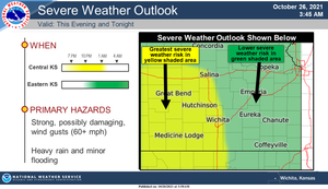 Severe Storms Expected Tonight