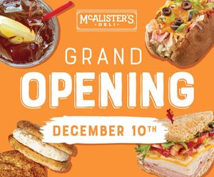 McAlister’s Deli® Opening in Salina